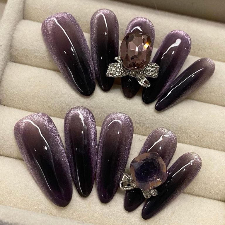 purple-nail-art-large-gems-2